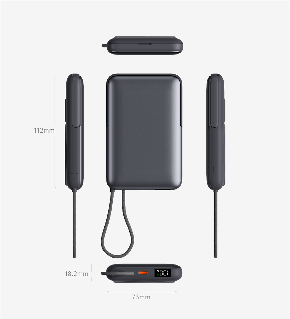 WP25 10000Mah 15W MagPro Wireless Powerbank