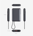 WP25 10000Mah 15W MagPro Wireless Powerbank