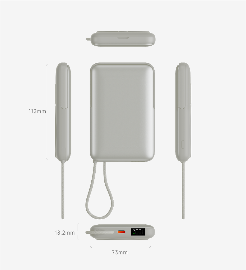 WP25 10000Mah 15W MagPro Wireless Powerbank