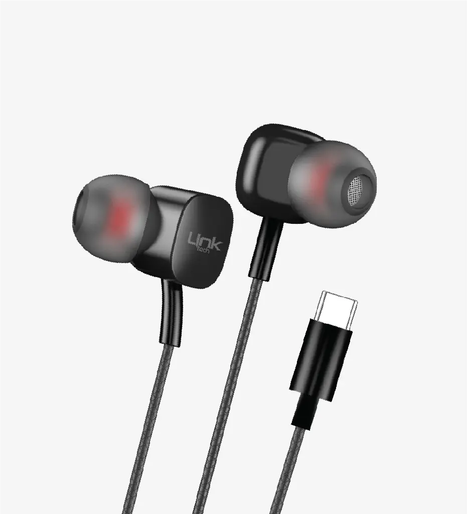 [LHF-H16-BLACK] H16 Kulak İçi Kablolu Mikrofonlu Kulaklık (Siyah).webp