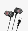 [LHF-H16-BLACK] H16 Kulak İçi Kablolu Mikrofonlu Kulaklık (Siyah).webp