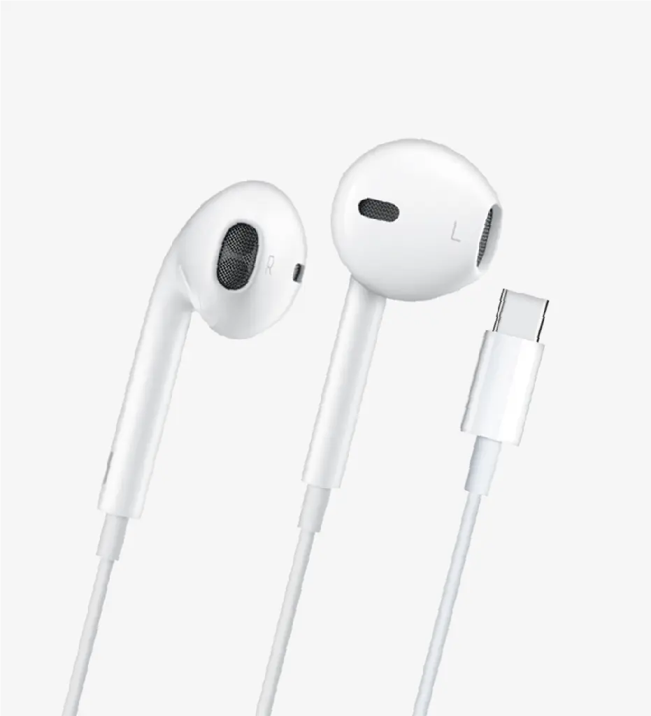 [LHF-H306] H306 Mikrofonlu Earpod Tip-C Kablolu Kulaklık.webp