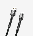 K552 Safe & Fast 1m Braided Metal Head Type-C Charging Cable