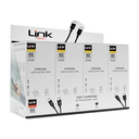K566 Strong 30cm 2.4A Lightning iPhone Power Bank Charger Cable 20 Pack