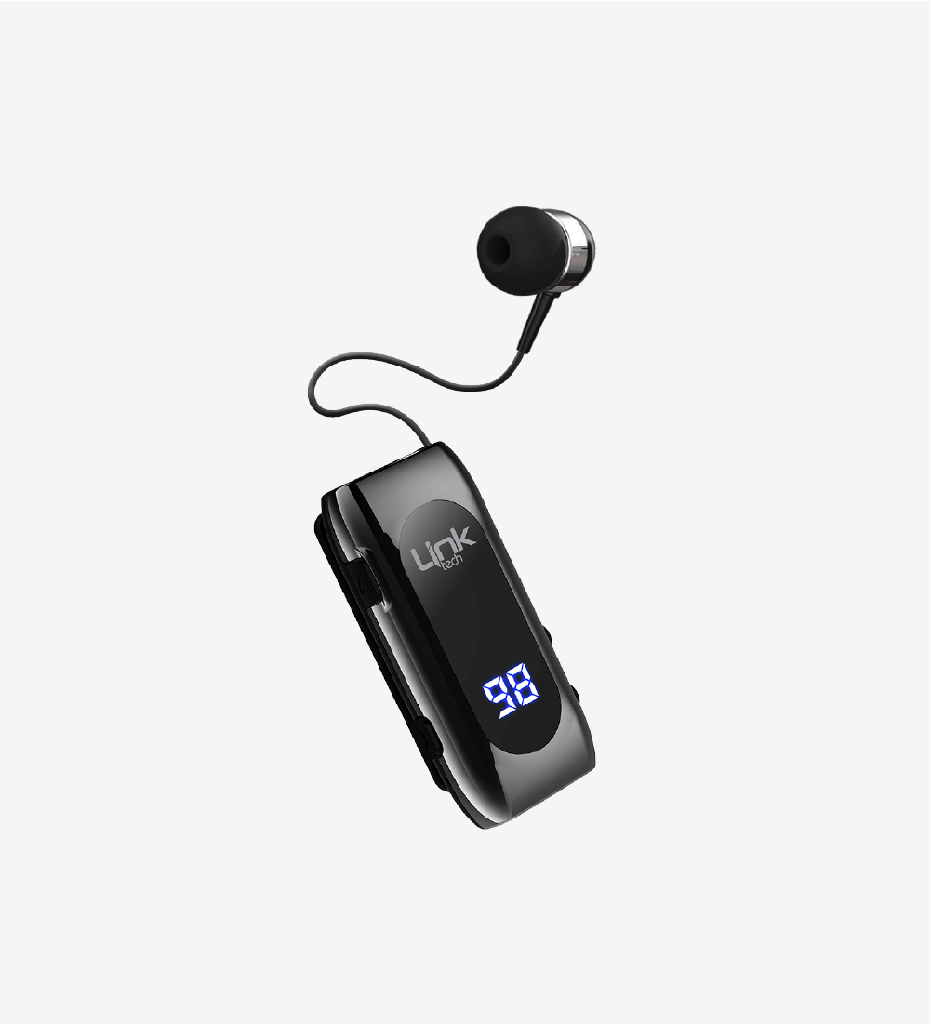 V80 Roller Vibratory Bluetooth Earphone