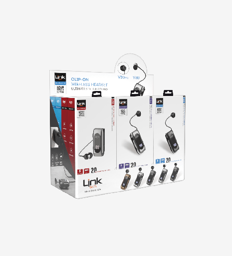 V80/ V80 PRO Roller Vibratory Bluetooth Earphone Mix Packet