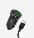 C483 ECO Friendly 12W Car Charger With Type-C Cable