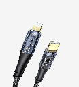K673 Transparent 130cm 27W Type-C → Lightning Data Cable