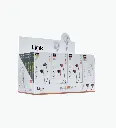 H64 with Microphone High Bass in-Ear Cable Earphone Package