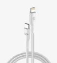 K608 Safe PD 2M 30W Type-C Lightning Charging Cable