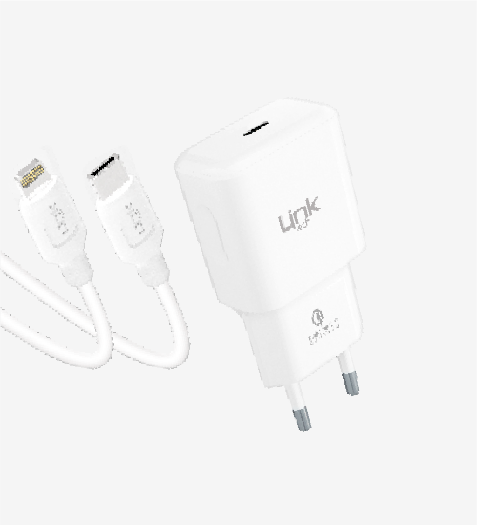 T456e Strong ECO Friendly 20W Charger With 20w Type-C Lightning Cable