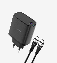 C316 Safe GaN USB-C to USB-C Kablolu 45W Hızlı Şarj Aleti