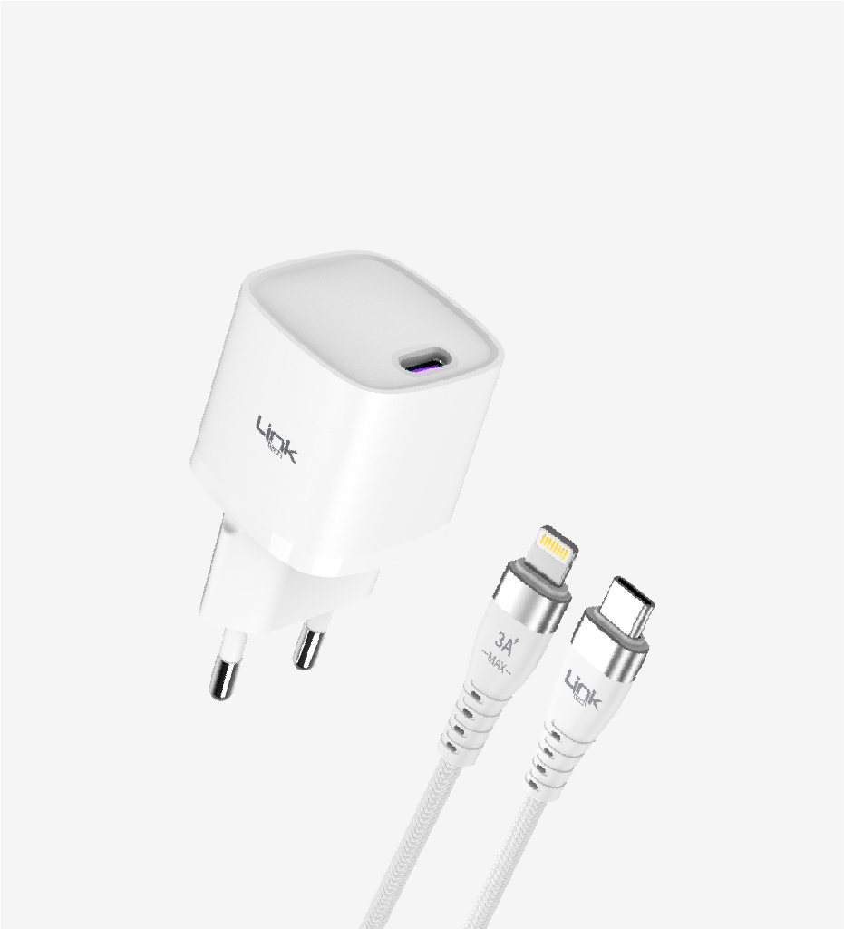 G841 Premium Type-C Lightning Cable Mini 20W USB-C Super SI Charger