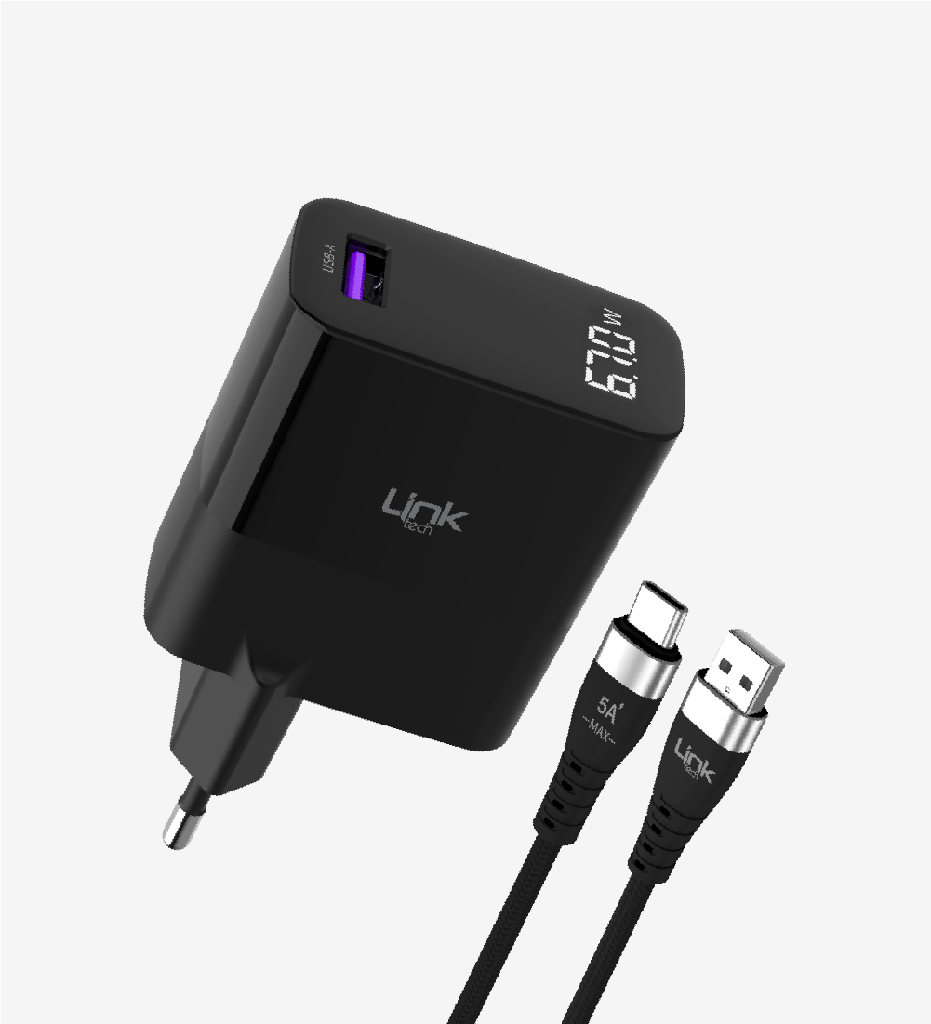 G860 Premium USB-A to Type-C Cable 67W Super SI Charger