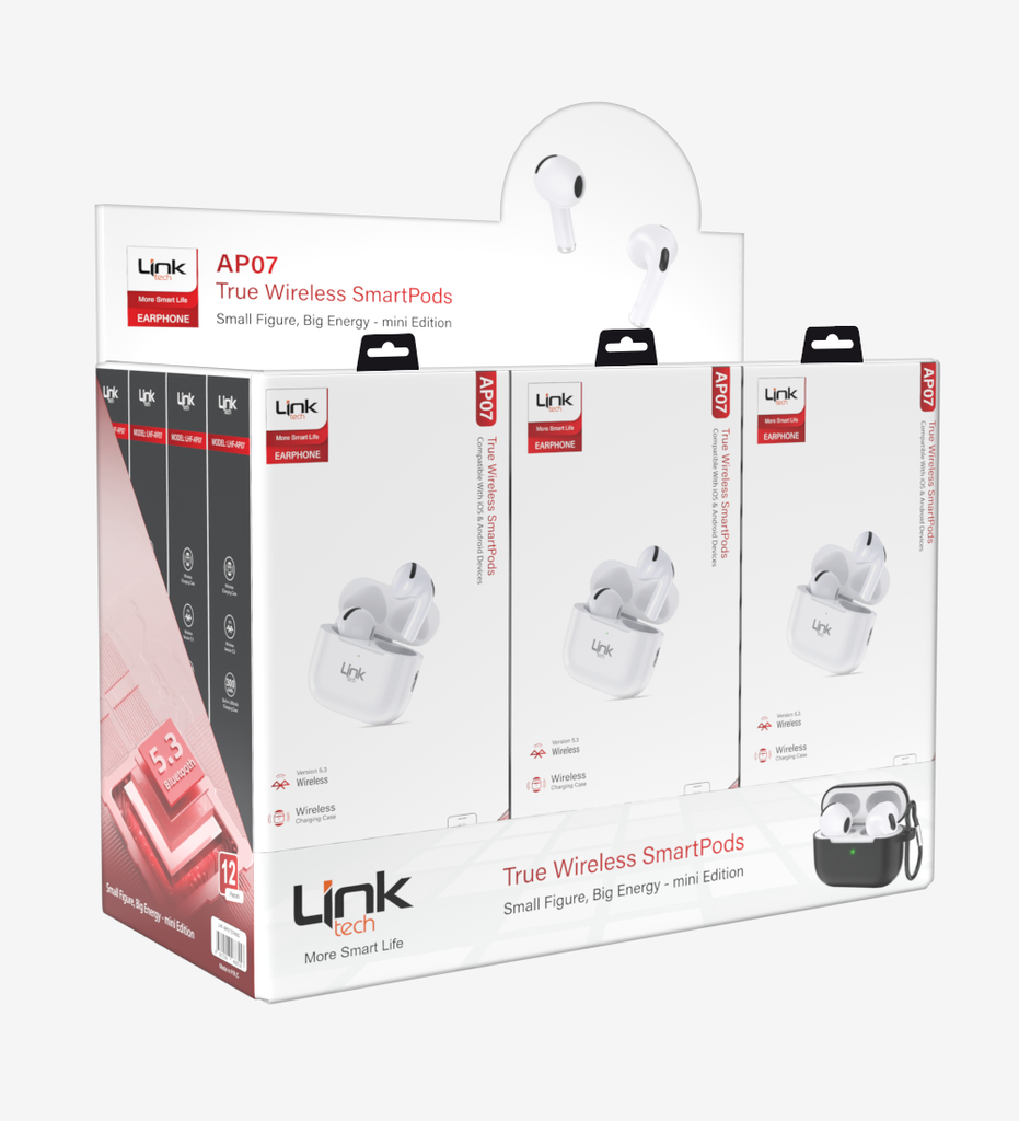 AP07 Earbuds Bluetooth Earphone (12 Pieces)