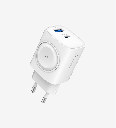 C320 Safe 22W Çift Portlu Hızlı Şarj Adaptörü + Akıllı Saat Şarj Desteği