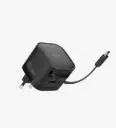 G855 Premium 35W 2 Girişli Type-C Kablolu GaN Şarj Adaptörü 