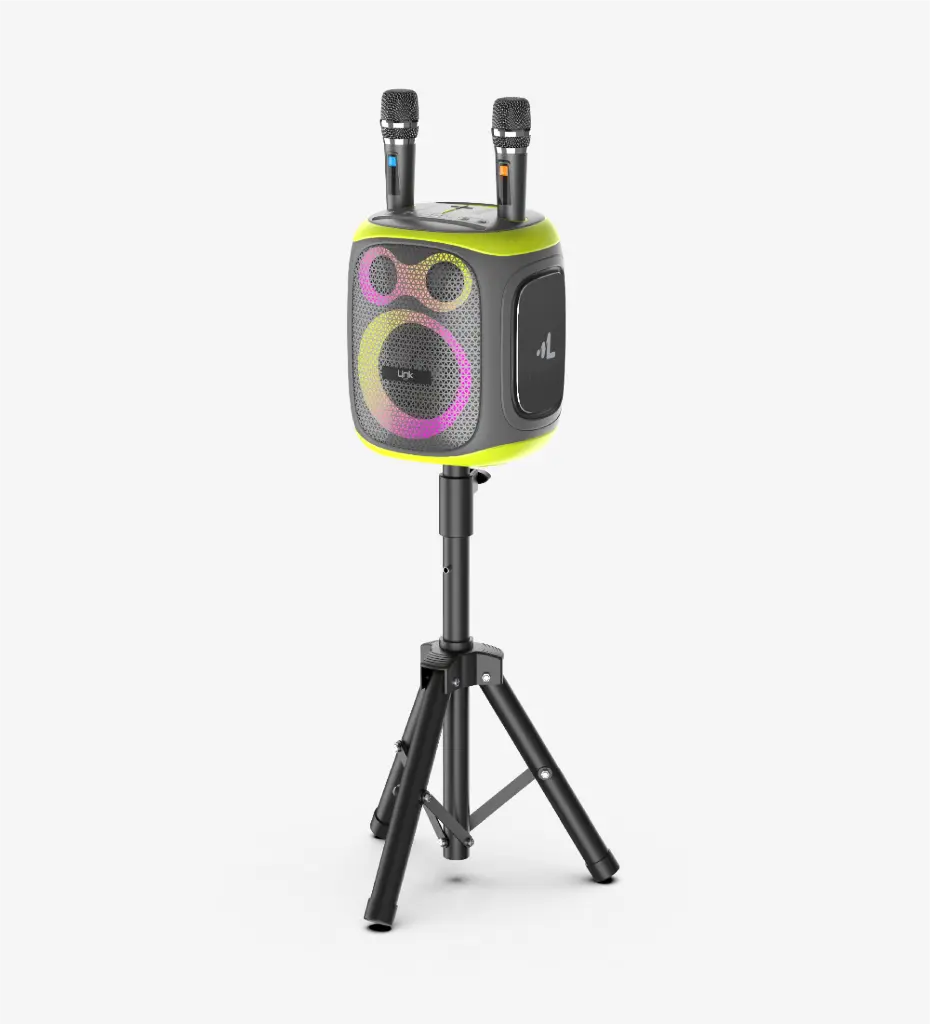 M421 Premium Çift Mikrofonlu 120W Ekstra Bas Bluetooth Hoparlör