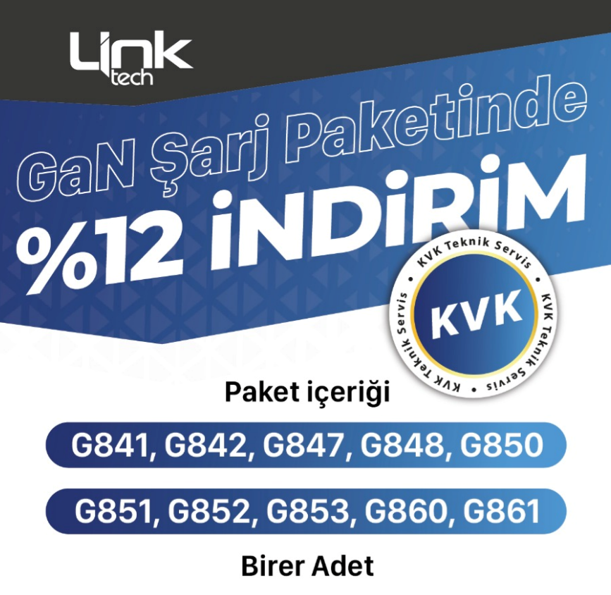GaN Şarj Paketinde %12 İndirim