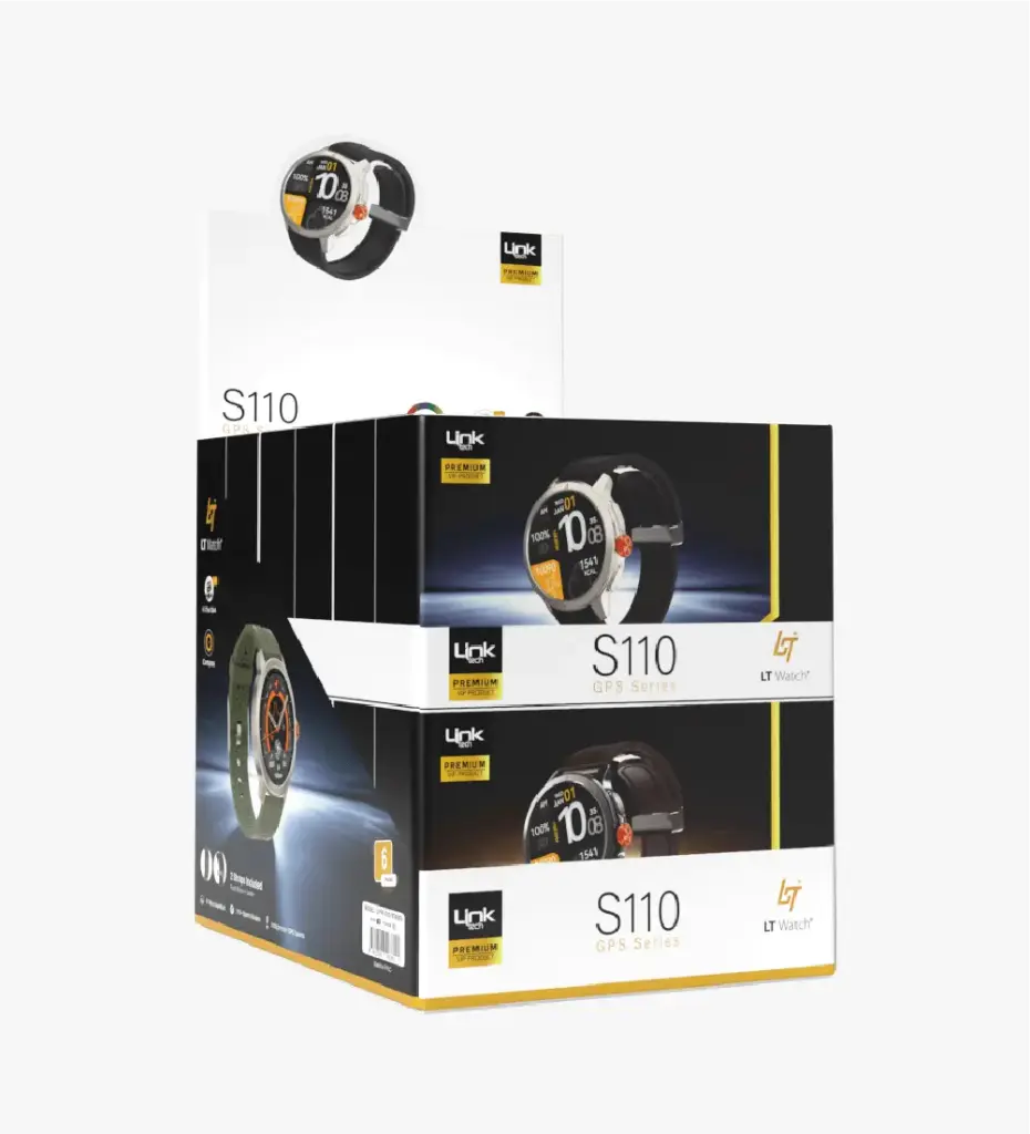 Link Tech PREMIUM SMART WATCH S110 (6 Pieces)
