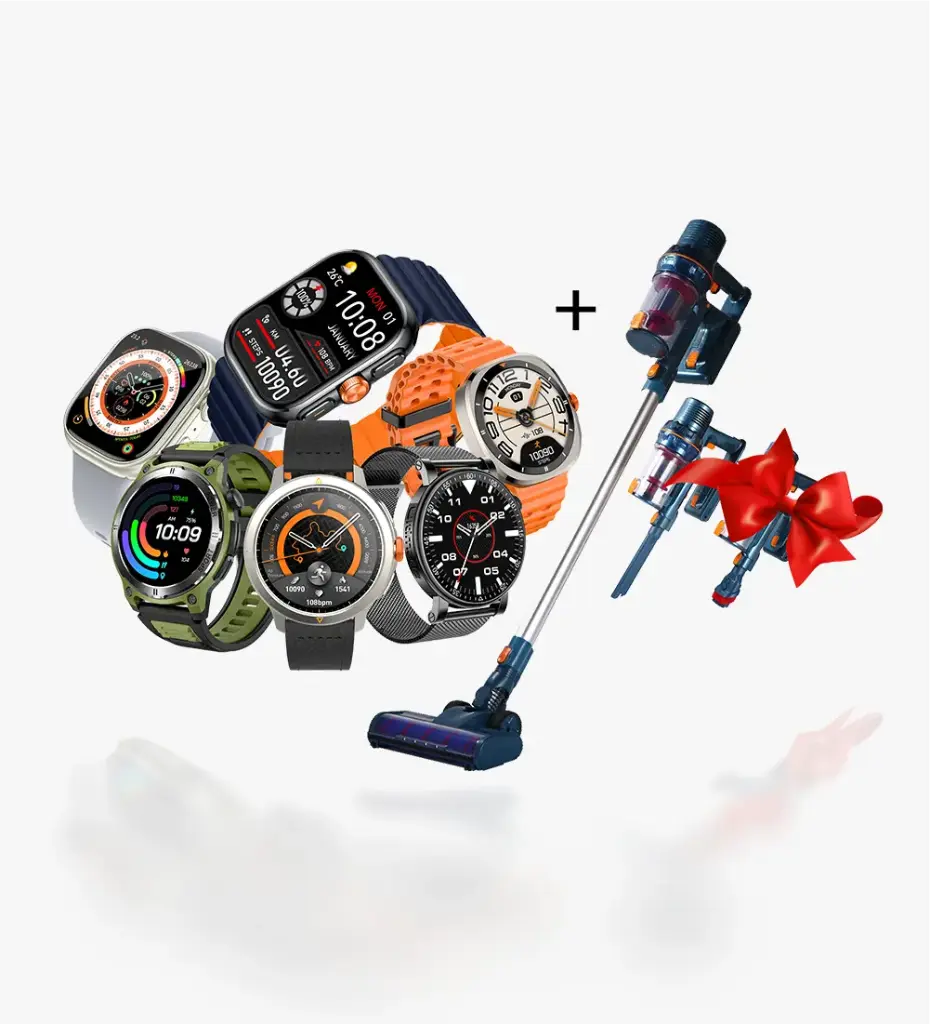 Temmuz Kampanyası: Akıllı Saat Paketi Alana Hiking Dikey Süpürge Hediye