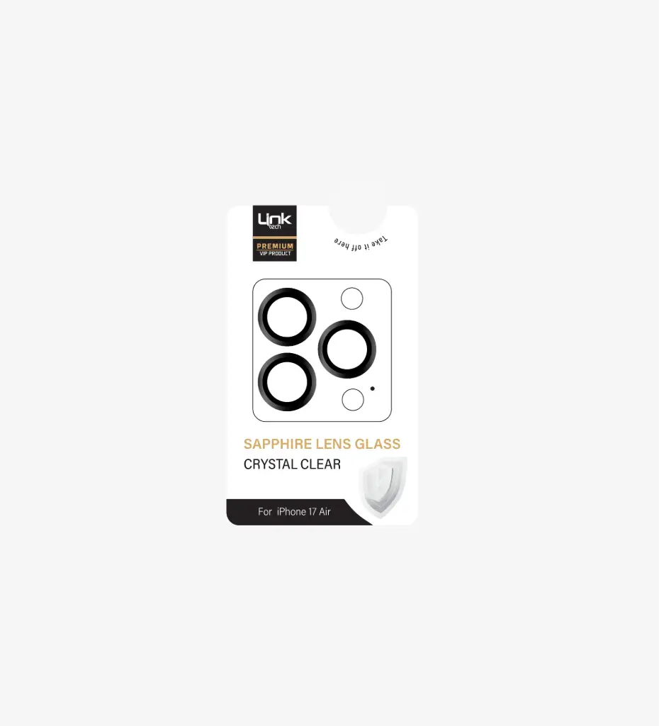 Sapphire Glass Lens Protector for iPhone 17 Air