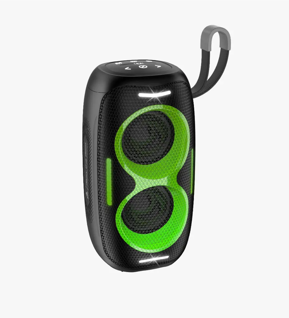 R117 IPX5 Certified lighted Bluetooth Speaker 