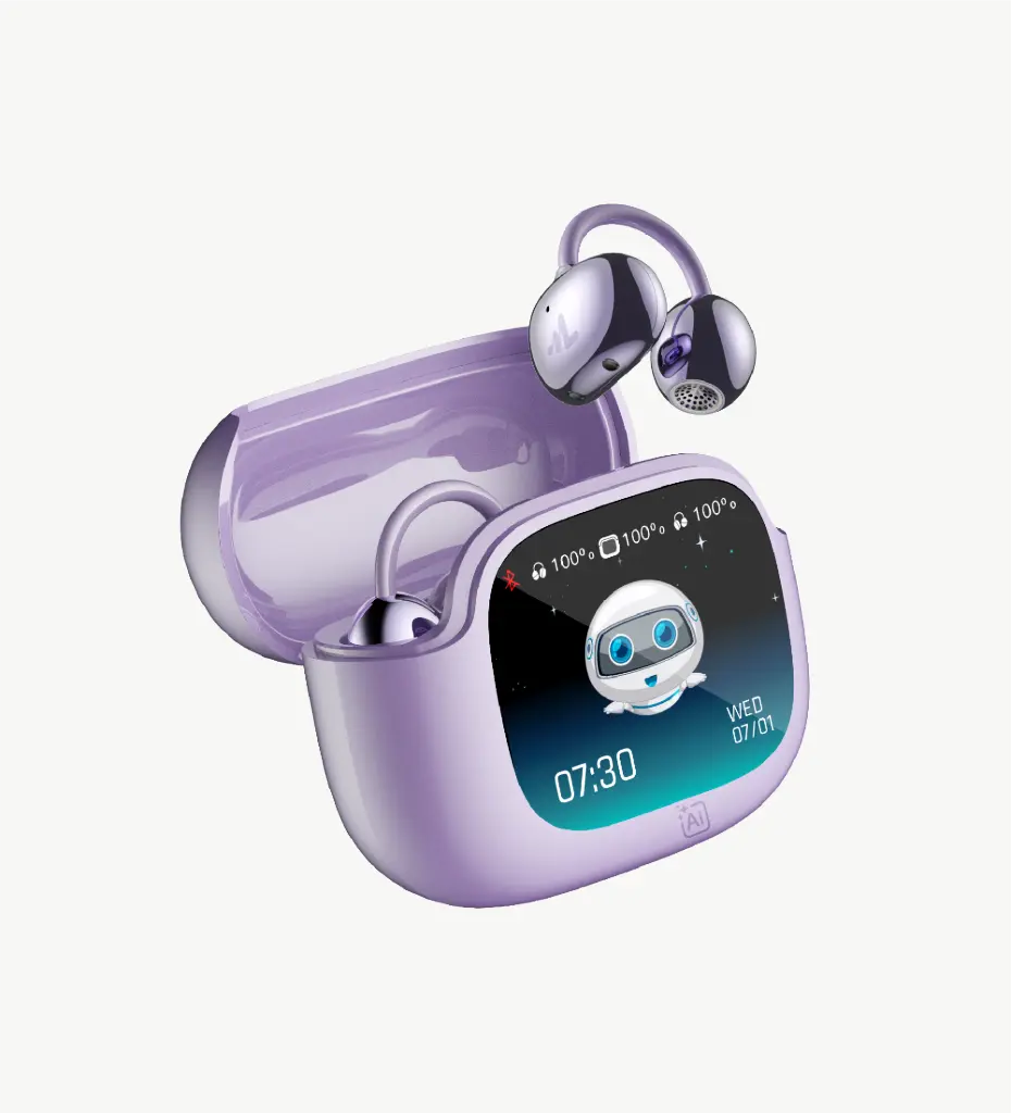 TW50 Premium Yapay Zeka Destekli Dijital Dokunmatik Ekranlı TWS Bluetooth Kulaklık