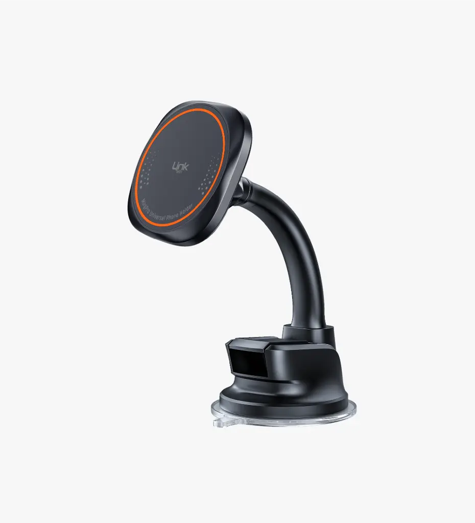 H895 Premium Suction Cup Mounted Windshield Universal Phone Holder