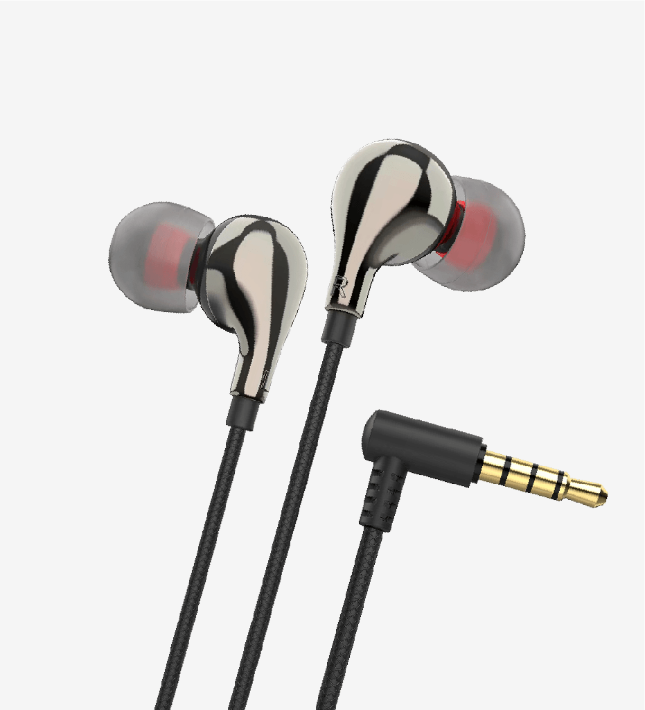 E80 HD Sound Metal in-Ear Cable Earphone