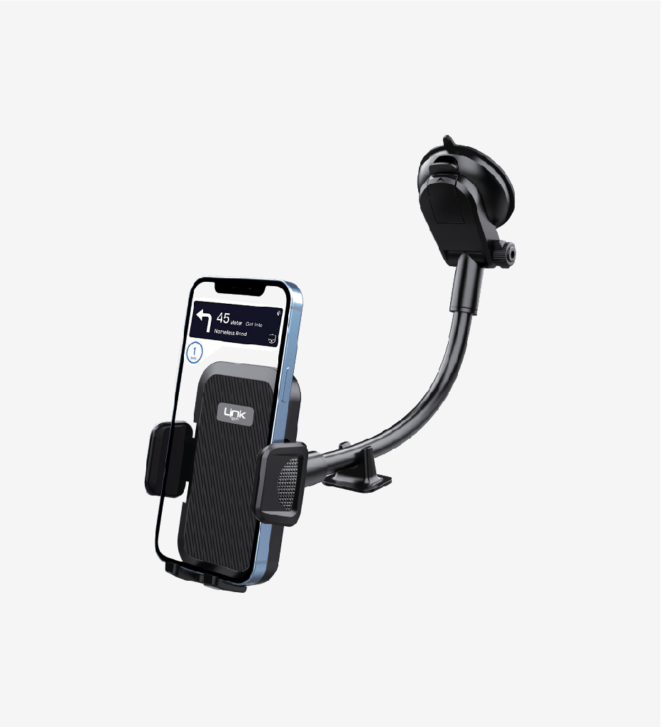 H711 Suction Cup Flexible Arm Car Phone Holder