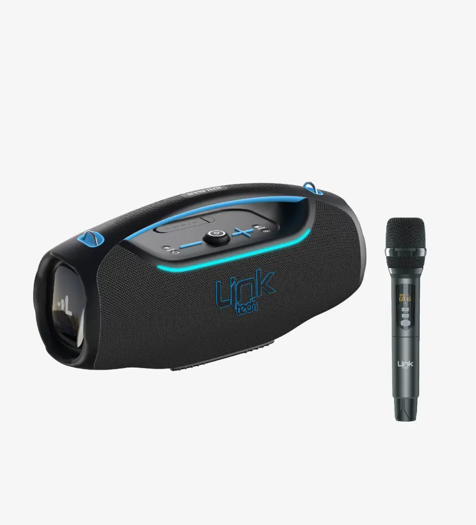 M426 Premium 450W Extra Bass Bluetooth Speaker with Wireless Microphone