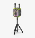 M421 Premium 120W Extra Bass Bluetooth Speaker with Two Wireless Microphone